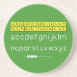 ABCDEFGHIJKLM
 NOPQSTUVWXYZ
 abcdefghijklm
 nopqrstuvwxyz  Coasters (Sandstone)