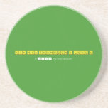  KIA MIA THOMPSON I LOVE U  Coasters (Sandstone)