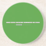 Keep Calm Cynthia Malefane is here  Coasters (Sandstone)