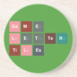 Game
 Letter
 Tiles  Coasters (Sandstone)