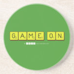 Game On  Coasters (Sandstone)