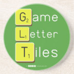 Game
 Letter
 Tiles  Coasters (Sandstone)
