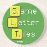 Game
 Letter
 Tiles  Coasters (Sandstone)