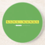 scheikunde  Coasters (Sandstone)
