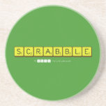 SCRABBLE  Coasters (Sandstone)
