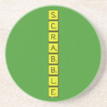 S
 C
 R
 A
 B
 B
 L
 E  Coasters (Sandstone)