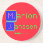 Marion
 Janssen  Coasters (Sandstone)