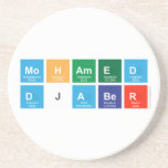 Mohamed
 Djaber  Coasters (Sandstone)