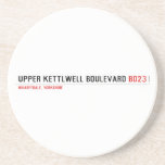 Upper Kettlwell Boulevard  Coasters (Sandstone)