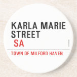 Karla marie STREET   Coasters (Sandstone)