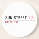 Sun Street   Coasters (Sandstone)