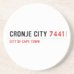 Cronje City  Coasters (Sandstone)