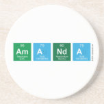 Amanda  Coasters (Sandstone)