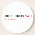Bright Lights  Coasters (Sandstone)