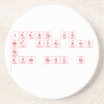 JAANTA HU
 BHT PYAR KARTI 
 HO 
 APNE BABU SE
   Coasters (Sandstone)