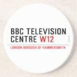 BBC TELEVISION CENTRE  Coasters (Sandstone)