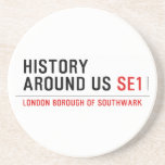History  Around Us  Coasters (Sandstone)