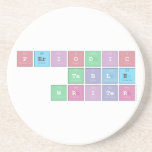 Periodic
 Table
 Writer  Coasters (Sandstone)