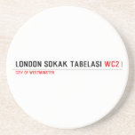 LONDON SOKAK TABELASI  Coasters (Sandstone)