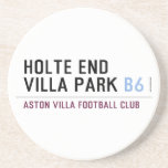 HOLTE END VILLA PARK  Coasters (Sandstone)