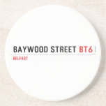 Baywood Street  Coasters (Sandstone)