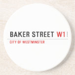Baker street  Coasters (Sandstone)