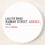 LALITH BHAI KUMAR STREET  Coasters (Sandstone)