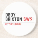 DBOY BRIXTON  Coasters (Sandstone)