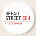 Bread Street  Coasters (Sandstone)