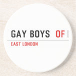 Gay boys   Coasters (Sandstone)