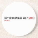 Kevin o'cONNELL WAY  Coasters (Sandstone)