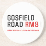 Gosfield Road  Coasters (Sandstone)