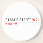 gabby's street  Coasters (Sandstone)