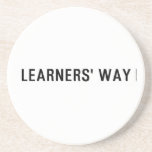 Learners' Way  Coasters (Sandstone)