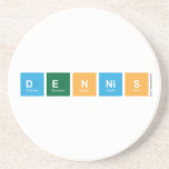DENNIS  Coasters (Sandstone)