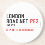 London Road.Net  Coasters (Sandstone)