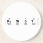 resist  Coasters (Sandstone)