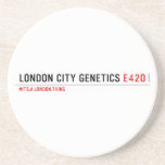 London city genetics  Coasters (Sandstone)