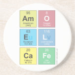 amo
  el
  cafe  Coasters (Sandstone)