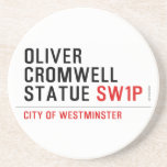 oliver cromwell statue  Coasters (Sandstone)