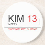 KIM  Coasters (Sandstone)
