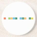 I Love Codys Lab  Coasters (Sandstone)