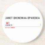 JANET OHENEWAA OPAREBEA     Coasters (Sandstone)