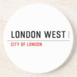LONDON WEST   Coasters (Sandstone)