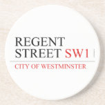 REGENT STREET  Coasters (Sandstone)