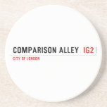 Comparison alley   Coasters (Sandstone)