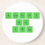 Kameron
 Has 
 Swag  Coasters (Sandstone)