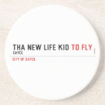 THa new life kid  Coasters (Sandstone)