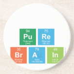 
 pure
 brain  Coasters (Sandstone)