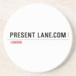 Present Lane.com  Coasters (Sandstone)